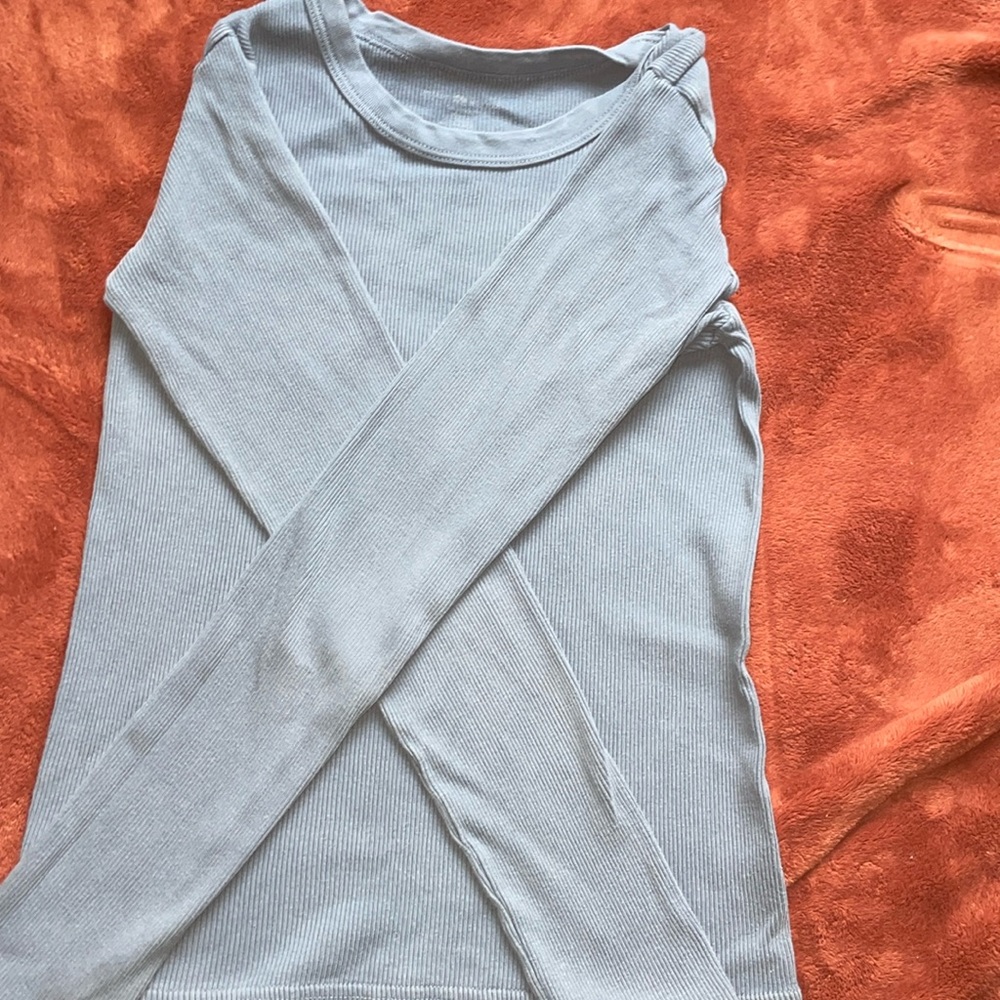 brandy melville blue long sleeve